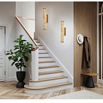 Бра цилиндрической формы из натурального алебастра Calcite Geometry варинант исполнения - 6 | Loft Concept в Воронеже