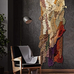 Тканый вручную абстрактный гобелен Коралловый риф Coral reef варинант исполнения - 1 | Loft Concept в Воронеже