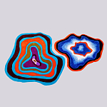 Сет из 3-х ковров «SAPPHIRE, QARTZITE, LABRADORITE» варинант исполнения - 2 | Loft Concept в Воронеже