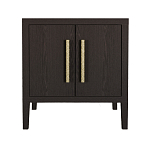 Тумбочка Primo с дверцами шпон темный орех варинант исполнения - 1 | Loft Concept в Воронеже