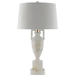 Настольная лампа с основанием в форме урны Piercing Stone варинант исполнения - 2 | Loft Concept в Воронеже