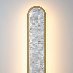 Бра перламутровый Lunaris 60 см варинант исполнения - 4 | Loft Concept в Воронеже