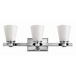 Бра для ванных комнат с белыми стеклянными конусными плафонами Hinkley варинант исполнения - 1 | Loft Concept в Воронеже