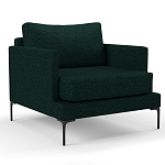 Мебельная ткань Шенилл темно-зеленый цвет 138 см T4-36 варинант исполнения - 11 | Loft Concept в Воронеже