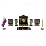 Настольный канцелярский набор из нефрита Apollo варинант исполнения - 1 | Loft Concept в Воронеже