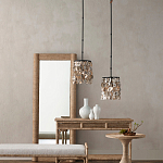 Подвесной светильник с подвесками из устричных раковин Sea Ravens варинант исполнения - 2 | Loft Concept в Воронеже