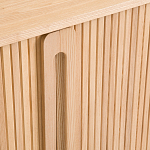 Длинный низкий буфет с 2-мя раздвижными дверцами Toinette Light Cupboard варинант исполнения - 11 | Loft Concept в Воронеже