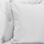 Кресло низкое с мягкой обивкой из велюра на 4-х ножках из массива березы Sophie Armchair white варинант исполнения - 7 | Loft Concept в Воронеже