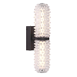 Бра с факутрным стеклянным плафоном Sonora варинант исполнения - 2 | Loft Concept в Воронеже