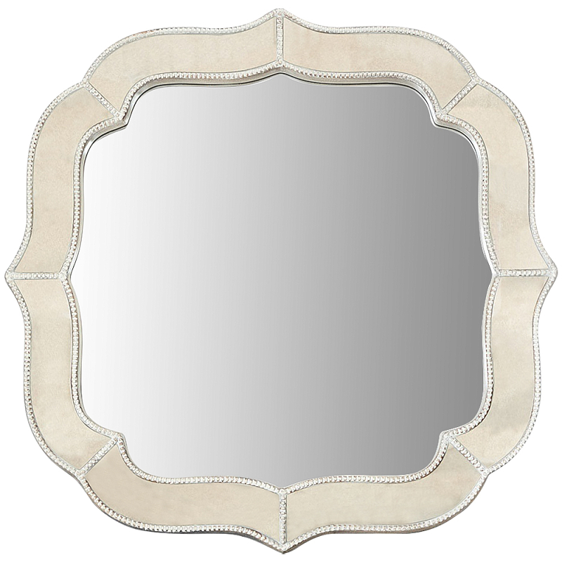 Настенное зеркало в зеркальной раме Tasse Mirror Зеркало Бежевый Настенное зеркало в зеркальной раме Tasse Mirror Зеркало Бежевый в Воронеже | Loft Concept
