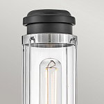 Бра для ванных комнат с прозрачным цилиндрическим плафоном на круглом основании Hinkley варинант исполнения - 8 | Loft Concept в Воронеже