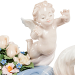 Статуэтка фарфоровая Небесная колесница Charming Statuette варинант исполнения - 3 | Loft Concept в Воронеже