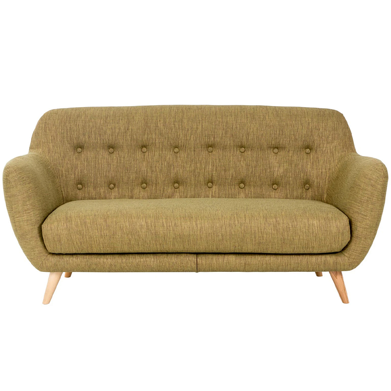Диван двухместный Palmer Sofa Зеленый Розовый Синий Бежевый Коричневый Диван двухместный Palmer Sofa Зеленый Розовый Синий Бежевый Коричневый в Воронеже | Loft Concept