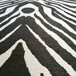 Мебельная ткань Шенилл черно-белый принт 140 см T3-1 варинант исполнения - 3 | Loft Concept в Воронеже