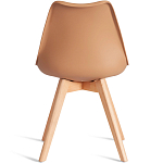 Стул с мягким сиденьем Arvika Latte варинант исполнения - 4 | Loft Concept в Воронеже