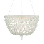 Люстра круглая с каскадом из декоративных элементов Sea Glass варинант исполнения - 1 | Loft Concept в Воронеже