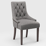 Мебельная ткань Шенилл серый цвет 142 см T4-46 варинант исполнения - 5 | Loft Concept в Воронеже