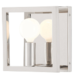 Бра настенное квадратной формы Wristband серебро варинант исполнения - 1 | Loft Concept в Воронеже