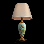 Настольная лампа голубая с изображением птиц Slip Away варинант исполнения - 4 | Loft Concept в Воронеже