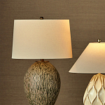 Настольная лампа с текстурным узором Movement of Smooth Lines варинант исполнения - 4 | Loft Concept в Воронеже