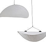 Подвесной светильник с белыми плафонами в форме облака Диаметр 60+60 см Cloud Junction варинант исполнения - 2 | Loft Concept в Воронеже