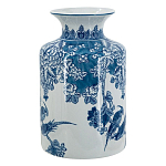 Ваза с мотивами цветущего сада с попугаями Vase Inspired by Nature варинант исполнения - 2 | Loft Concept в Воронеже