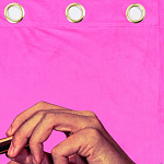 Штора Seletti Lipstick Pink варинант исполнения - 1 | Loft Concept в Воронеже