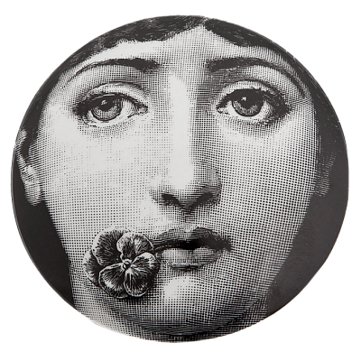 Декоративная тарелка Fornasetti 30.CR.BW.R01-137