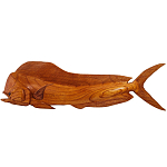 Статуэтка деревянная в виде рыбы Fish of the World варинант исполнения - 1 | Loft Concept в Воронеже