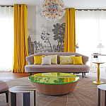 Обои ручная роспись Views of Italy Charvet варинант исполнения - 2 | Loft Concept в Воронеже