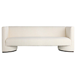 Трехместный диван Florida Sofa  с элегантным деревянным декором  варинант исполнения - 2 | Loft Concept в Воронеже