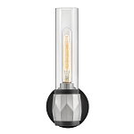 Бра для ванных комнат с прозрачным стеклянным плафоном в форме цилиндра Hinkley варинант исполнения - 4 | Loft Concept в Воронеже