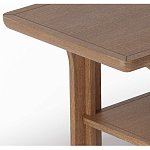 Стол кофейный деревянный с арочным основанием Arch Passage варинант исполнения - 2 | Loft Concept в Воронеже