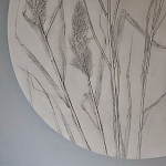 Ботаническое панно Тростник 1 варинант исполнения - 2 | Loft Concept в Воронеже