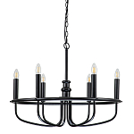 Люстра круглая с 6-ю лампами Kichler варинант исполнения - 1 | Loft Concept в Воронеже