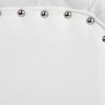 Кушетка белая с мягкой обивкой из велюра Michael Couch варинант исполнения - 7 | Loft Concept в Воронеже