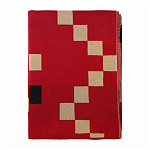 Плед хлопковый по мотивам башкирских орнаментов Ural and Siberian Patterns варинант исполнения - 5 | Loft Concept в Воронеже