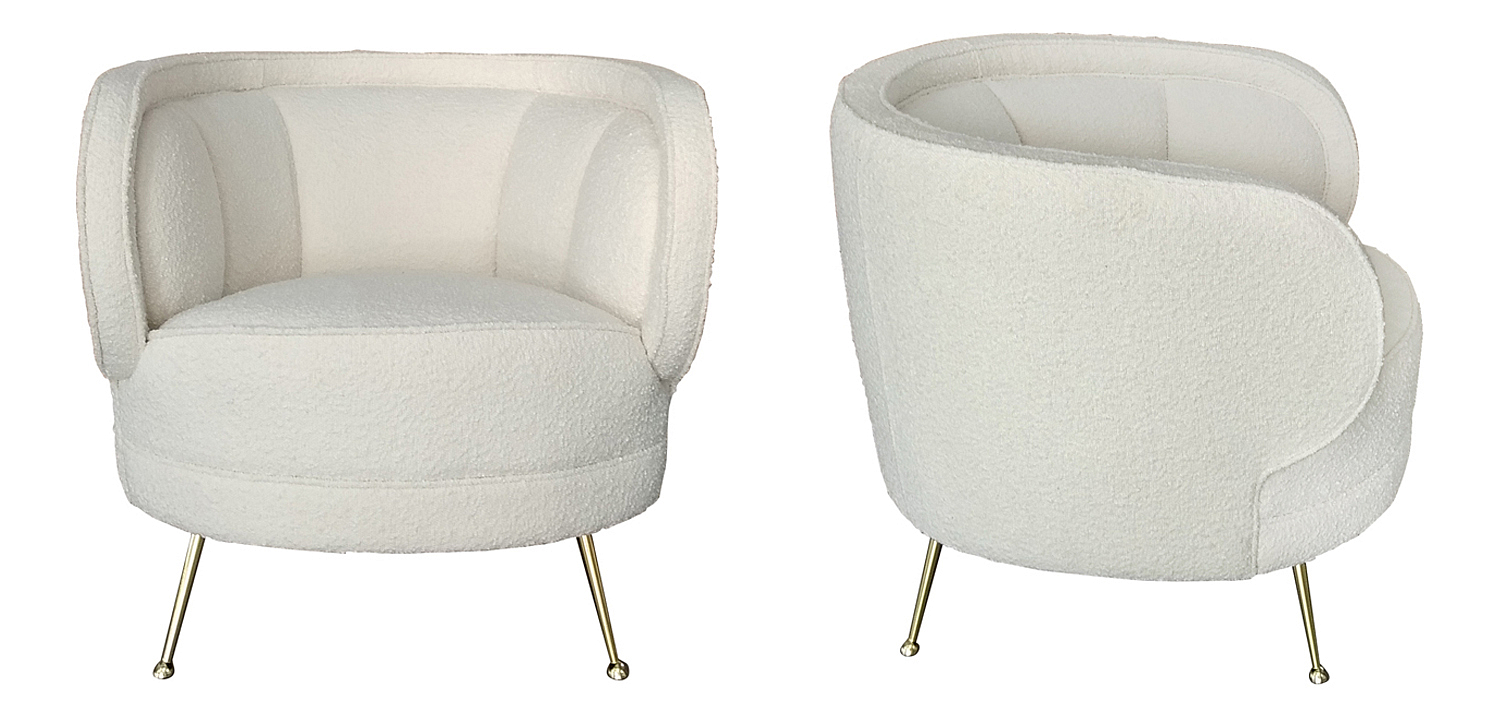 Кресло Boucle Teana Armchair Кресло Boucle Teana Armchair - Loft-Concept в Воронеже