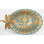 Фарфоровая чаша Золотая стрекоза Marlo Turi варинант исполнения - 3 | Loft Concept в Воронеже