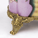 Декоративная ваза из фарфора с бронзовыми вставками Eden Garden варинант исполнения - 4 | Loft Concept в Воронеже