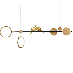 Линейная люстра на штанге Grace варинант исполнения - 1 | Loft Concept в Воронеже