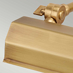 Светильник для картин с призматическим плафоном и двойными регулируемыми шарнирами Elstead Lighting варинант исполнения - 47 | Loft Concept в Воронеже