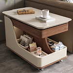 Журнальный столик передвижной с подъемной столешницей Table Trolley варинант исполнения - 1 | Loft Concept в Воронеже