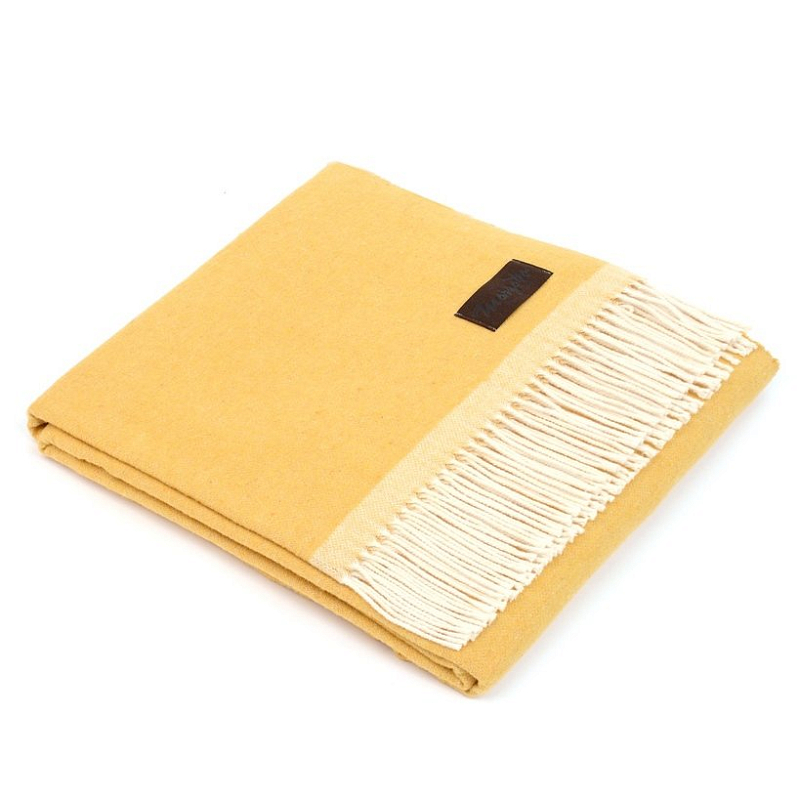 Плед SARA 7000 Marzotto Желтый в Воронеже | Loft Concept 