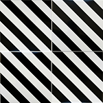 Дизайнерская плитка с узором Диагональ варинант исполнения - 1 | Loft Concept в Воронеже