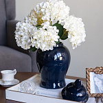 Ваза с крышкой однотонная Высота 31 см Chinoiserie Ceramics варинант исполнения - 7 | Loft Concept в Воронеже