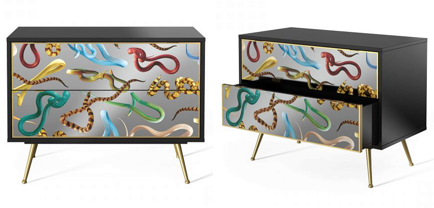 Комод Seletti Chest of Two Drawers Snakes Комод Seletti Chest of Two Drawers Snakes - Loft-Concept в Воронеже