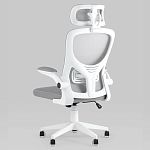 Кресло для компьютерного стола Easement Grey&White варинант исполнения - 5 | Loft Concept в Воронеже