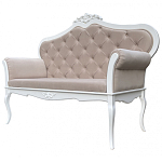 Диван в стиле прованс Montmartre Provence Sofa Beige White варинант исполнения - 3 | Loft Concept в Воронеже