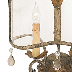 Бра настенное с цветочным мотивом Aged Luxury варинант исполнения - 1 | Loft Concept в Воронеже